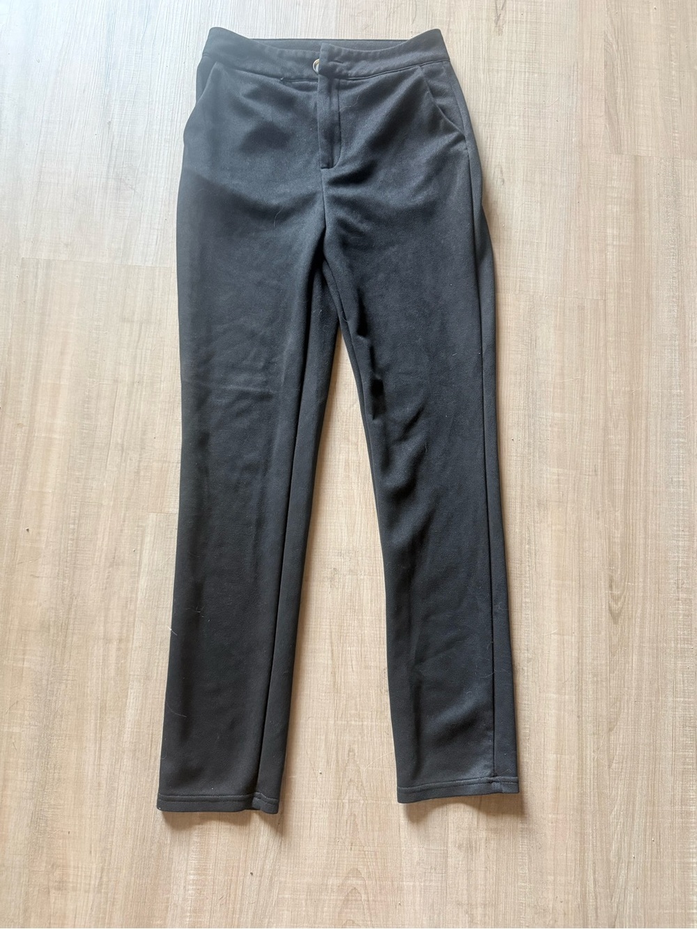 SHEIN Black Straight-Leg Women's Pants